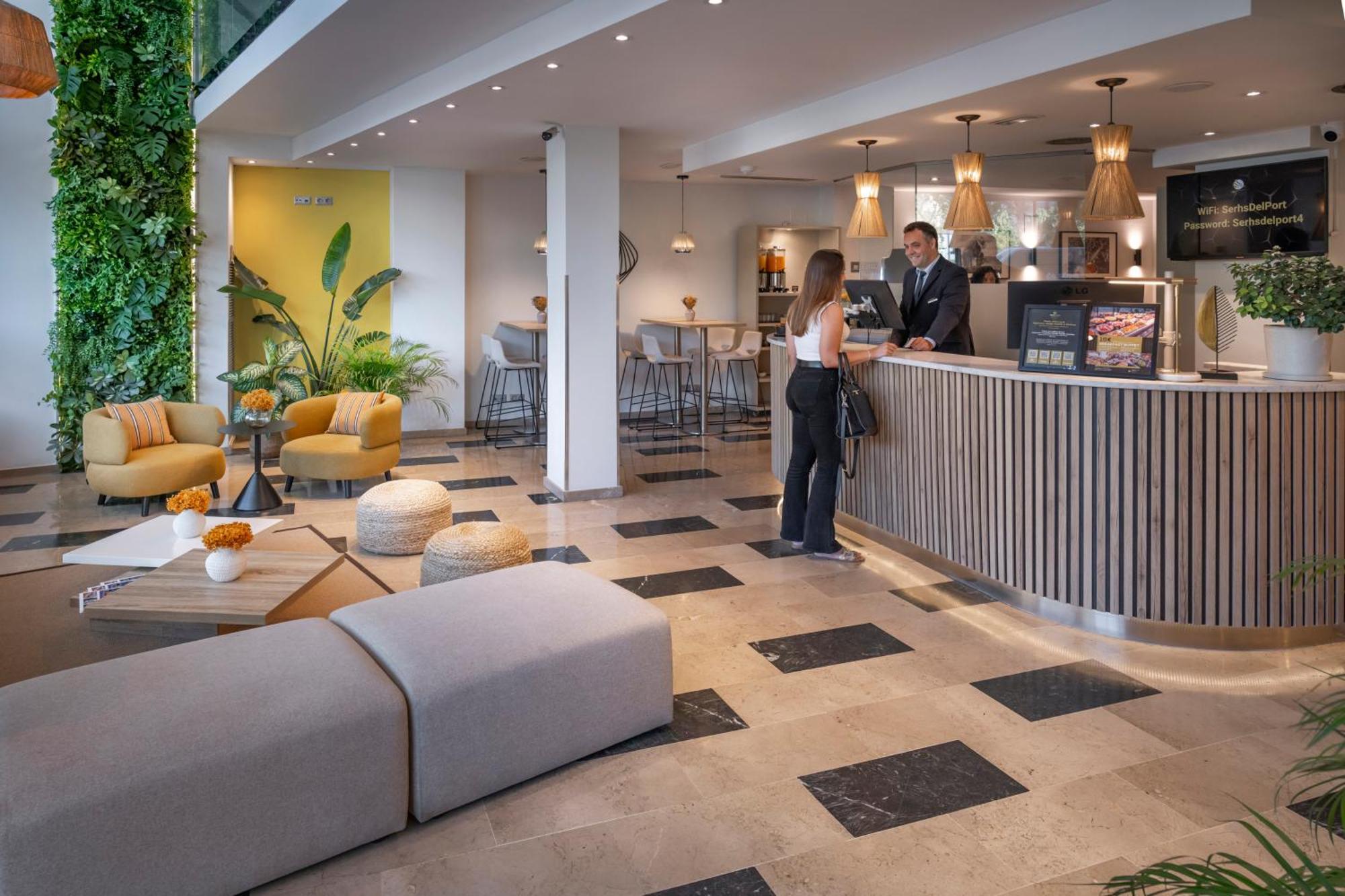 Hotel Serhs Del Port Barcelona Eksteriør billede