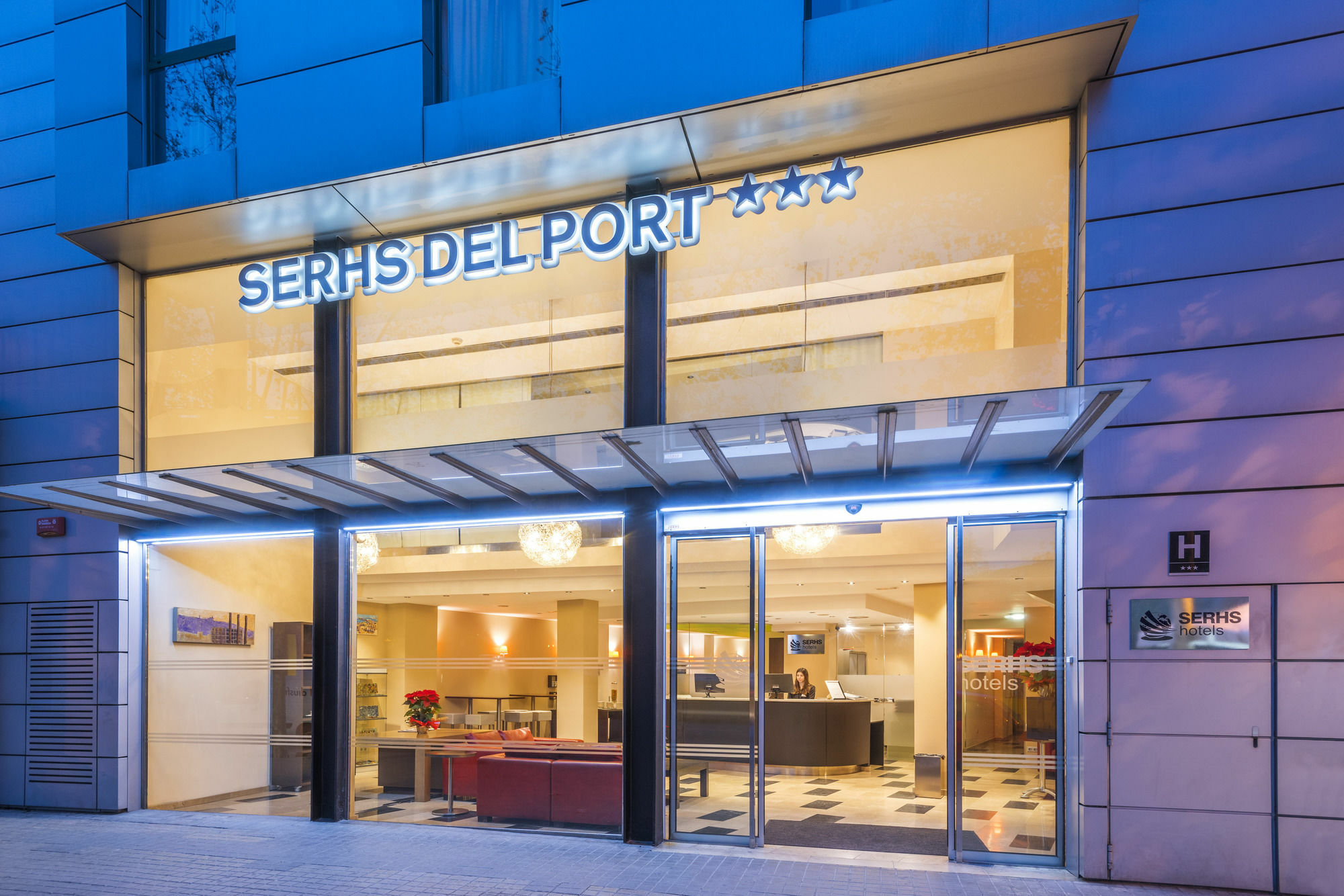 Hotel Serhs Del Port Barcelona Eksteriør billede